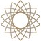 Ekena Millwork Eleanor Wood Fretwork Pierced Ceiling Medallion, Hickory, 36"OD x 13 7/8"ID x 3/8"T CMWP36X36X0375EAHI - alternate 3